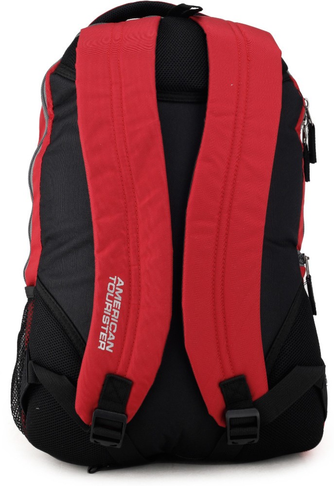 American tourister red backpack best sale