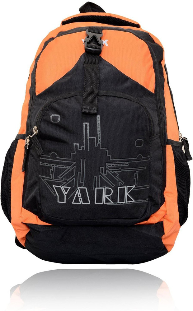 Orange bookbag best sale
