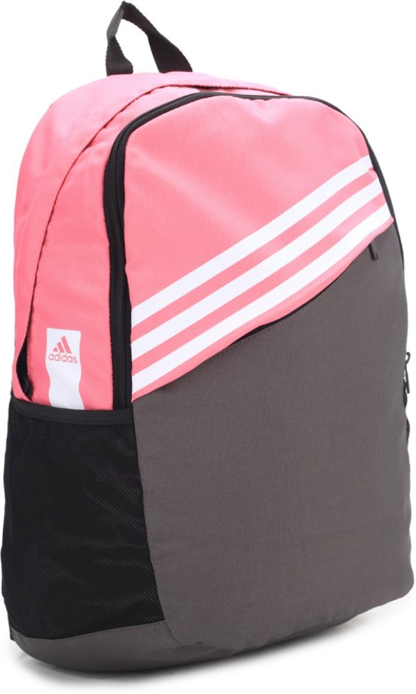 Adidas backpack discount pink and black