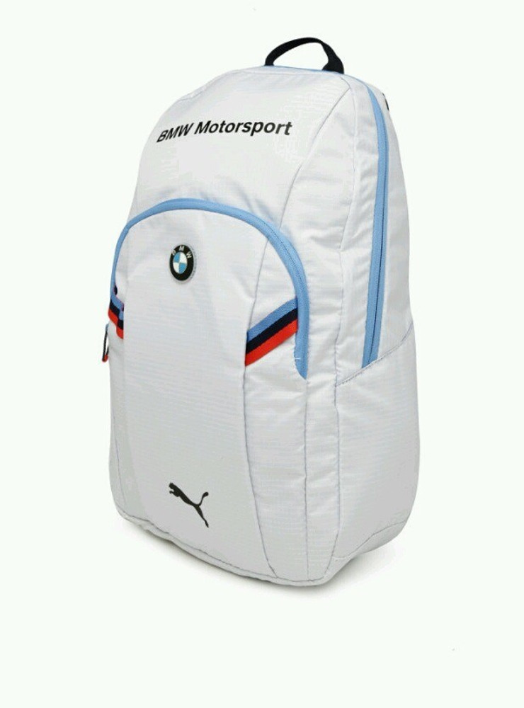 Puma white backpack sales
