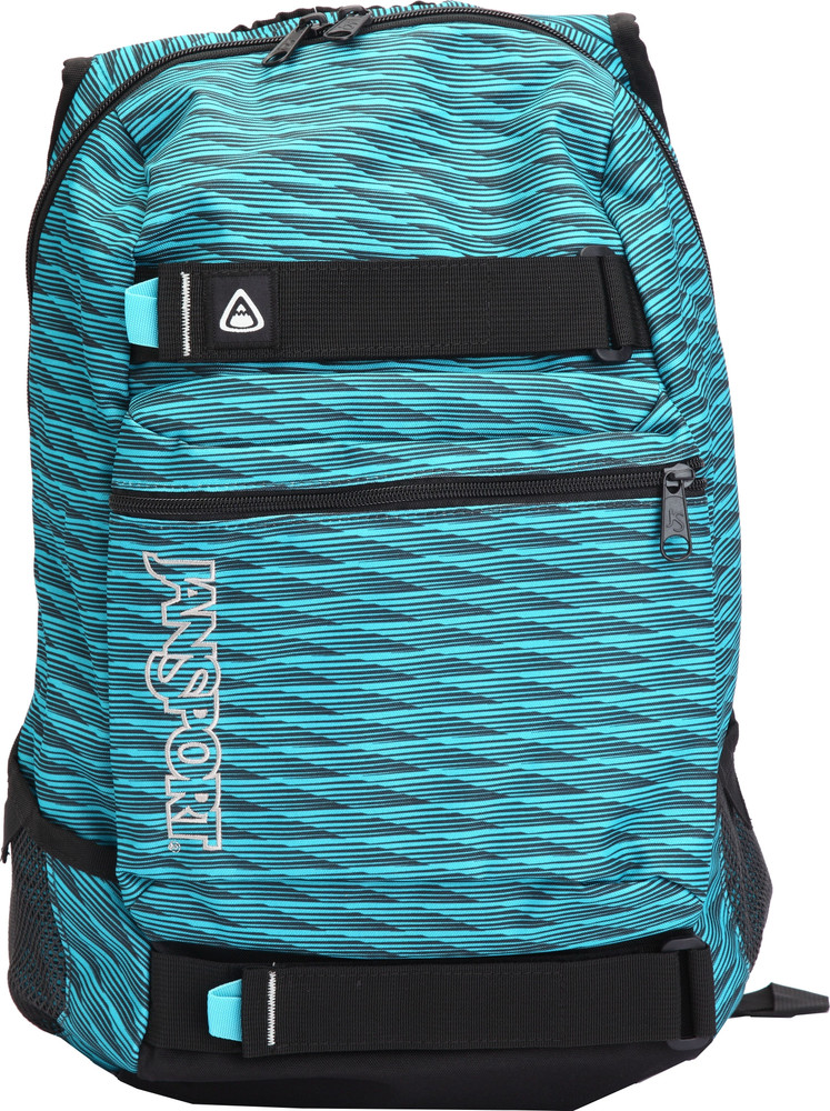 Blue and clearance black jansport backpack