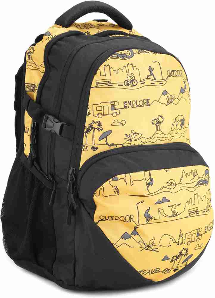 Wildcraft Skate LD 30 L Laptop Backpack Yellow Price in India Flipkart