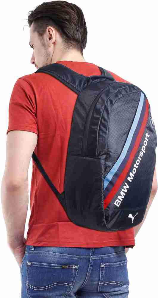 PUMA BMW Motorsport Laptop Backpack Blue Price in India