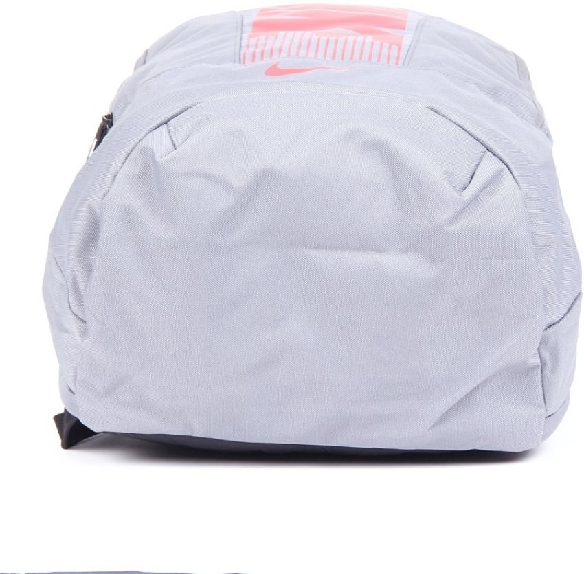 Grey and pink outlet nike backpack