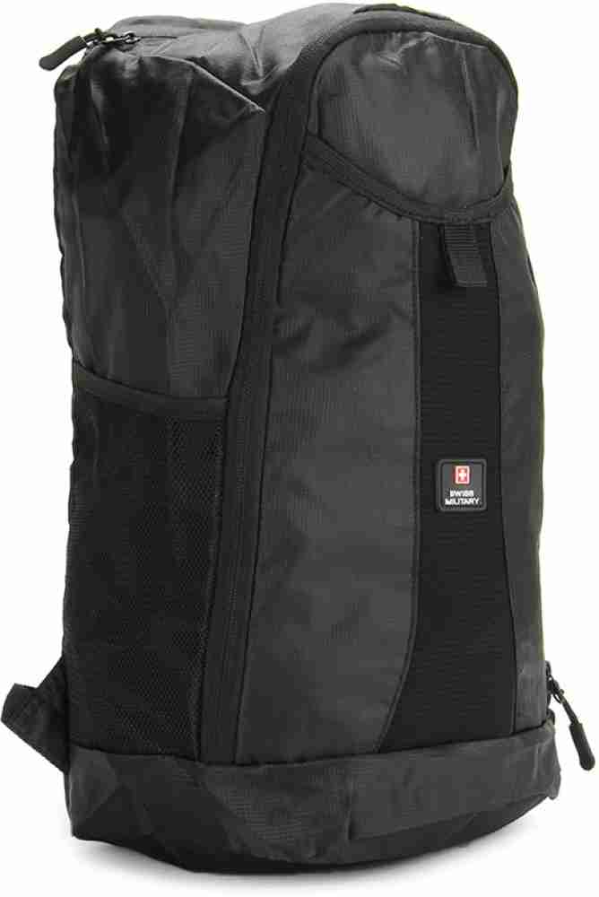 Swiss military black casual backpack sale