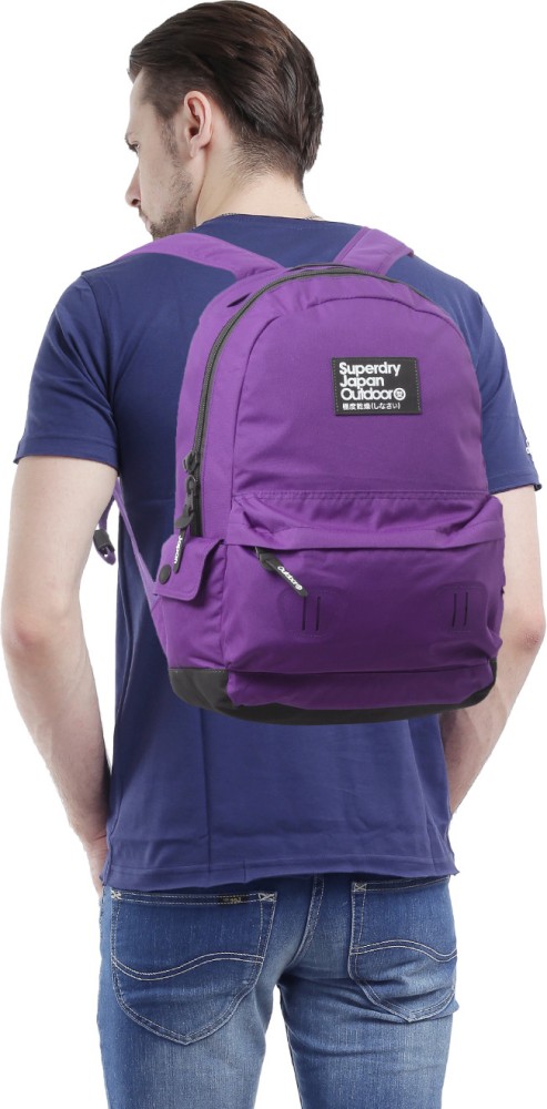 Superdry 2025 purple backpack