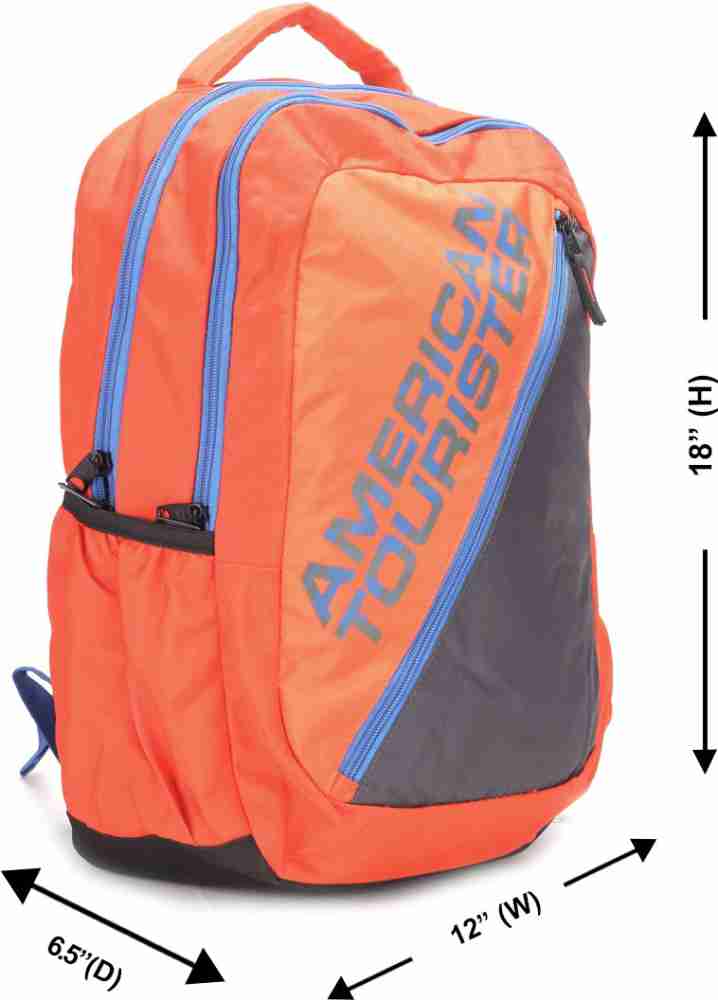 AMERICAN TOURISTER AMT Click 2016 18 L Backpack Orange Price in India Flipkart