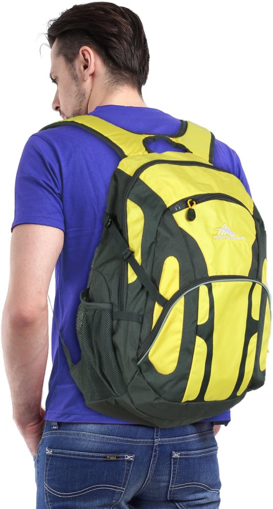 High sierra hotsell backpack yellow