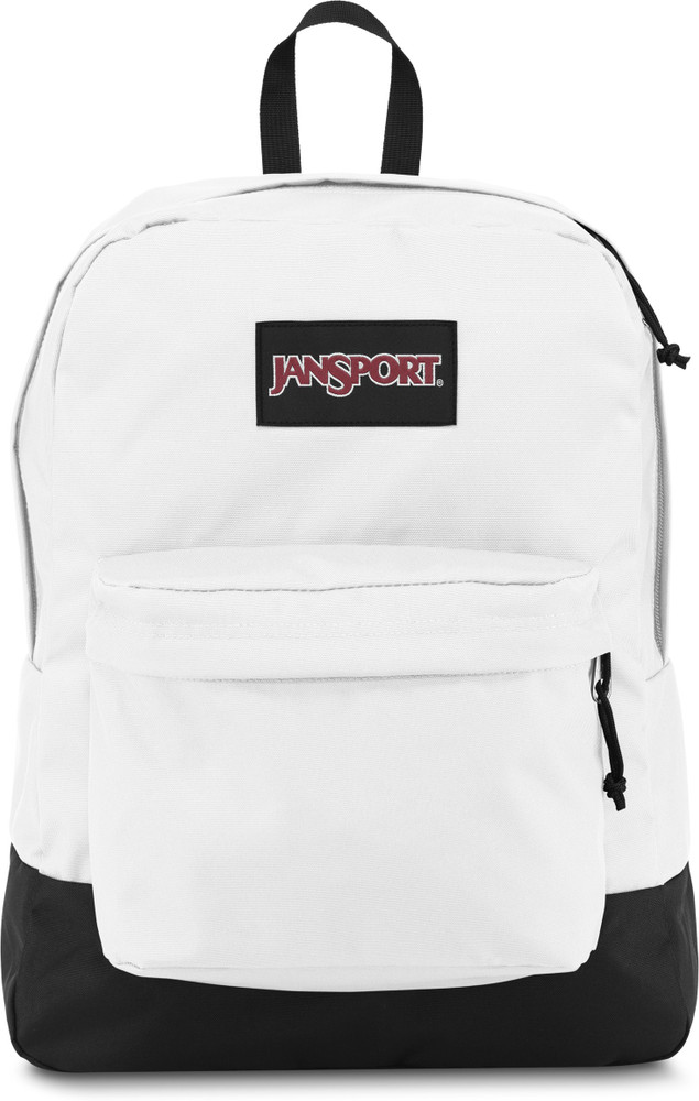 Jansport backpack white and black sale