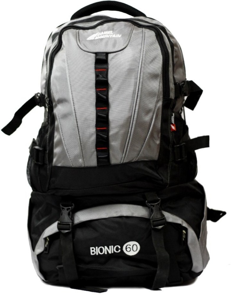 Buy Camel Mountain Unisex Nylon Black Backpack at Amazon.in
