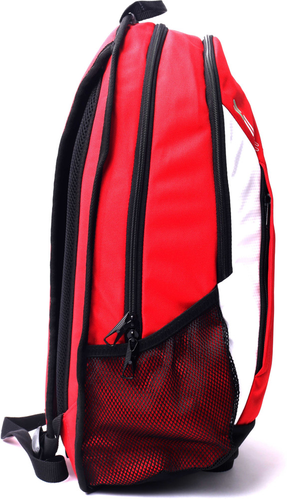 PUMA Ferrari Replica 18.5 L Laptop Backpack Rosso Corsa White and