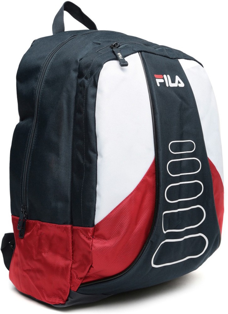 FILA Premium 2.2 L Laptop Backpack White Blue Price in India