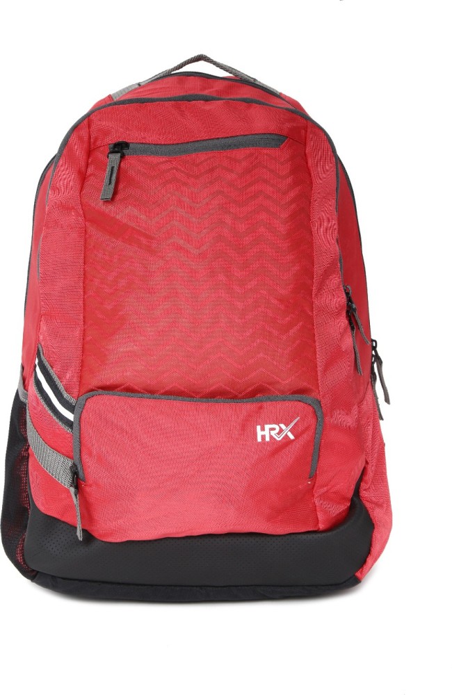 HRX by Hrithik Roshan Premium 2.2 L Laptop Backpack Red Price in