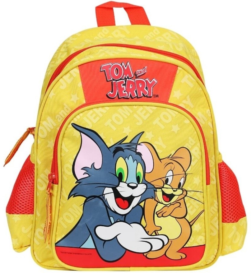 Buy Kelvin Planck Tom & Jerry Cartoon Character School Bag- ( For 10 To 12  Years Kids) Online at Low Prices in India - Paytmmall.com
