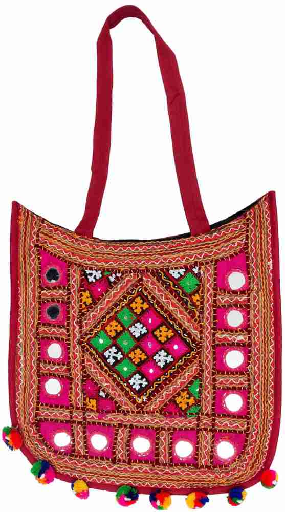 Indian Embroidered Thela Handbags, Indian Fashion