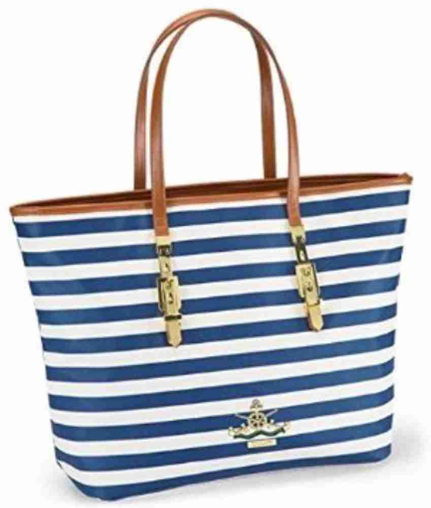 Oriflame navy tote deals bag