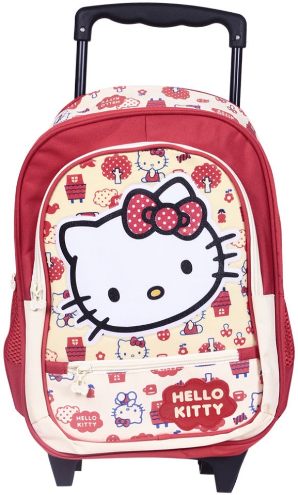 Hello kitty trolley discount bag for school