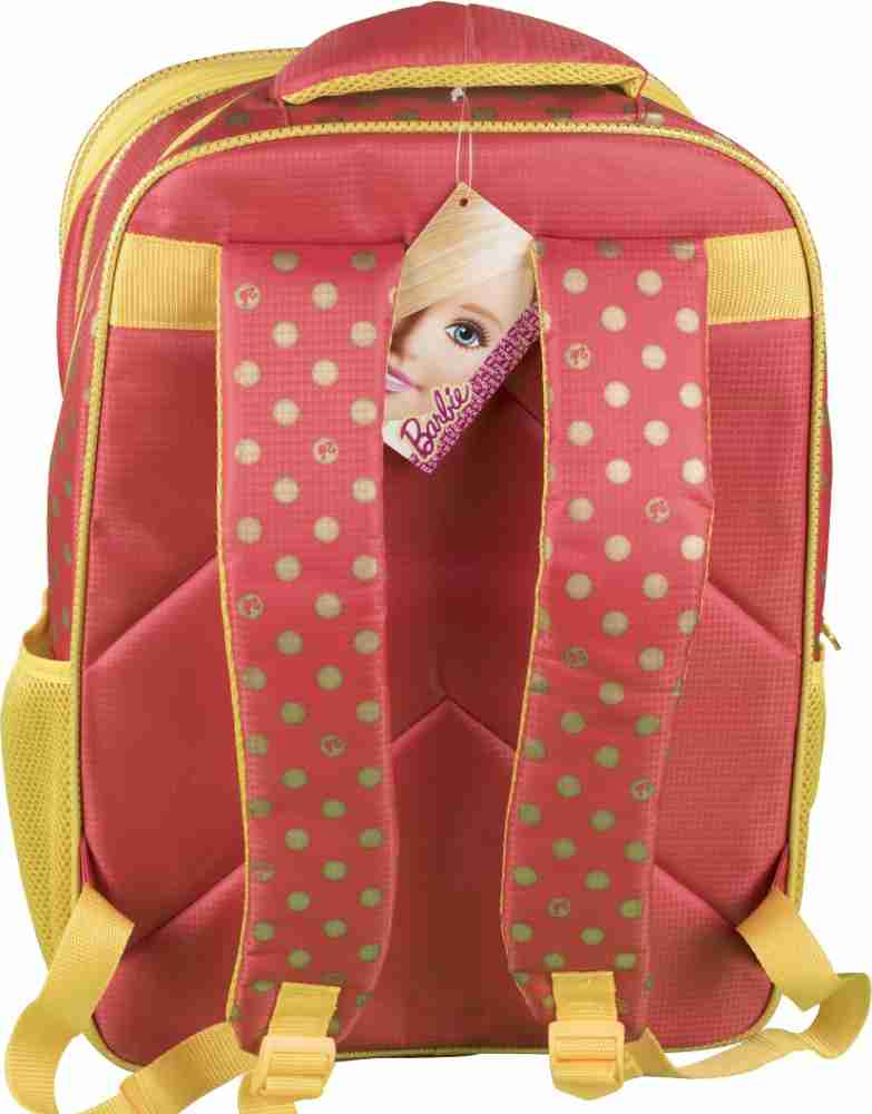 Decent BARBIE School Bag With 1 BARBIE Lunch Bag Combo  Waterproof School Bag - School Bag