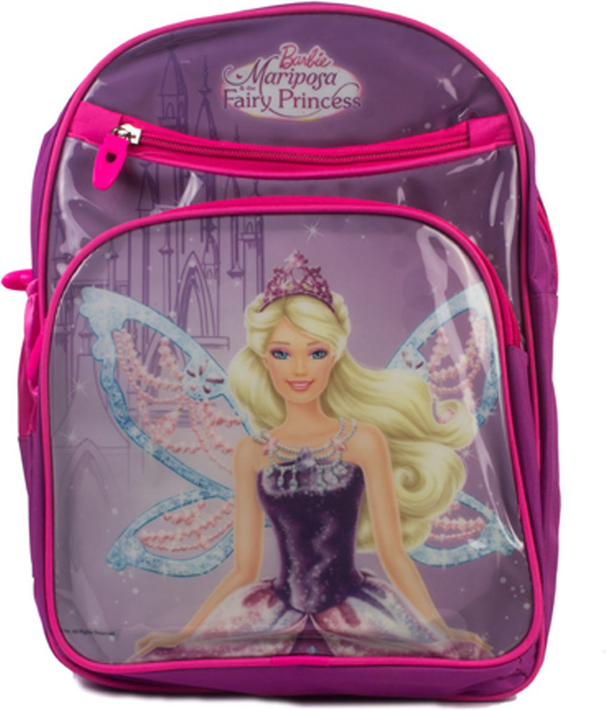 PRIORITY HUMPTY DUMPTY BARBIE BACACHOO 041 Waterproof School Bag Purple 14 inch
