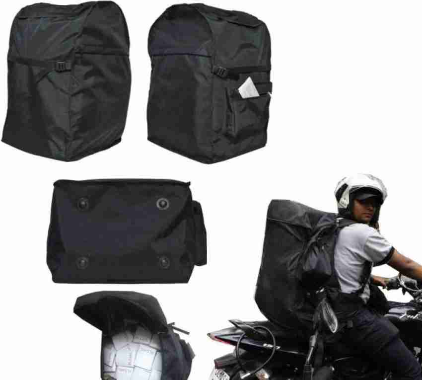 Flipkart Albatross Motorcycle Delivery Pickup Big BackPack Bags E Commerce Backpack Bag Waterproof School Bag School Bag