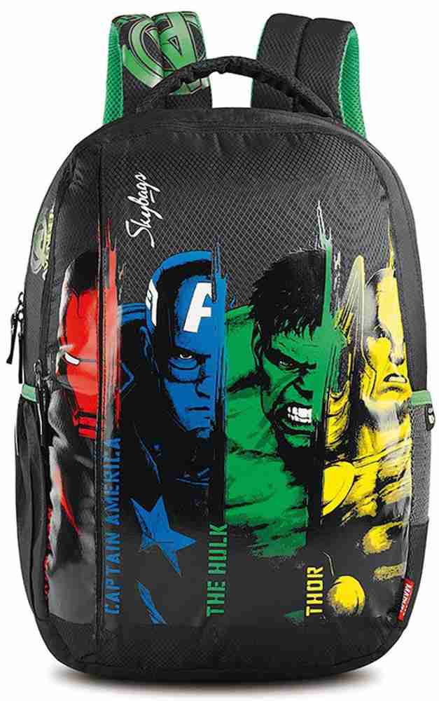 SKYBAGS Sb Marvel Avengers 01 Black School Bag School Bag Flipkart