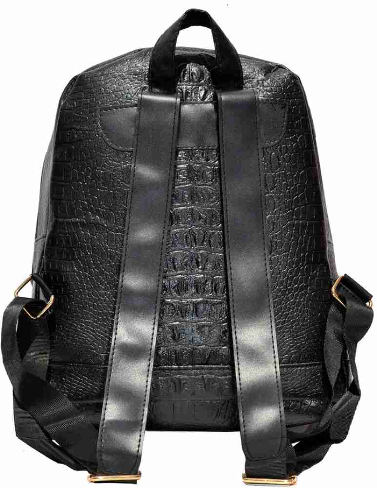 Croc print outlet backpack