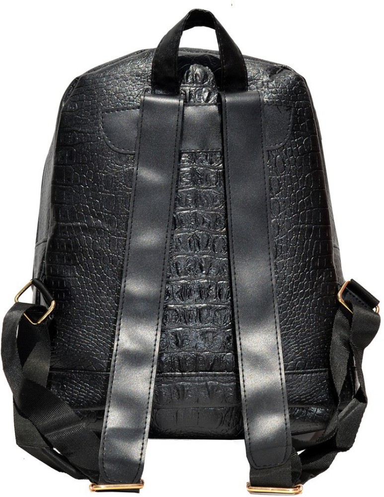 Croc print online backpack