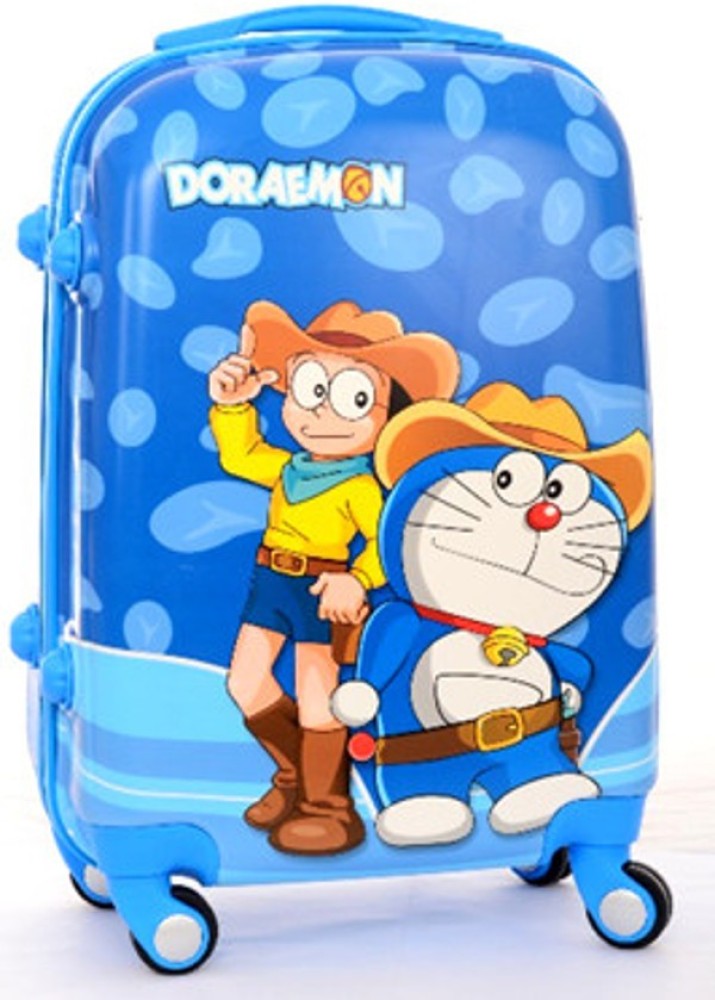 Doraemon 4 Wheels Children Kids Luggage Travel Bag / Suitcase 16 inche –  Kids Care