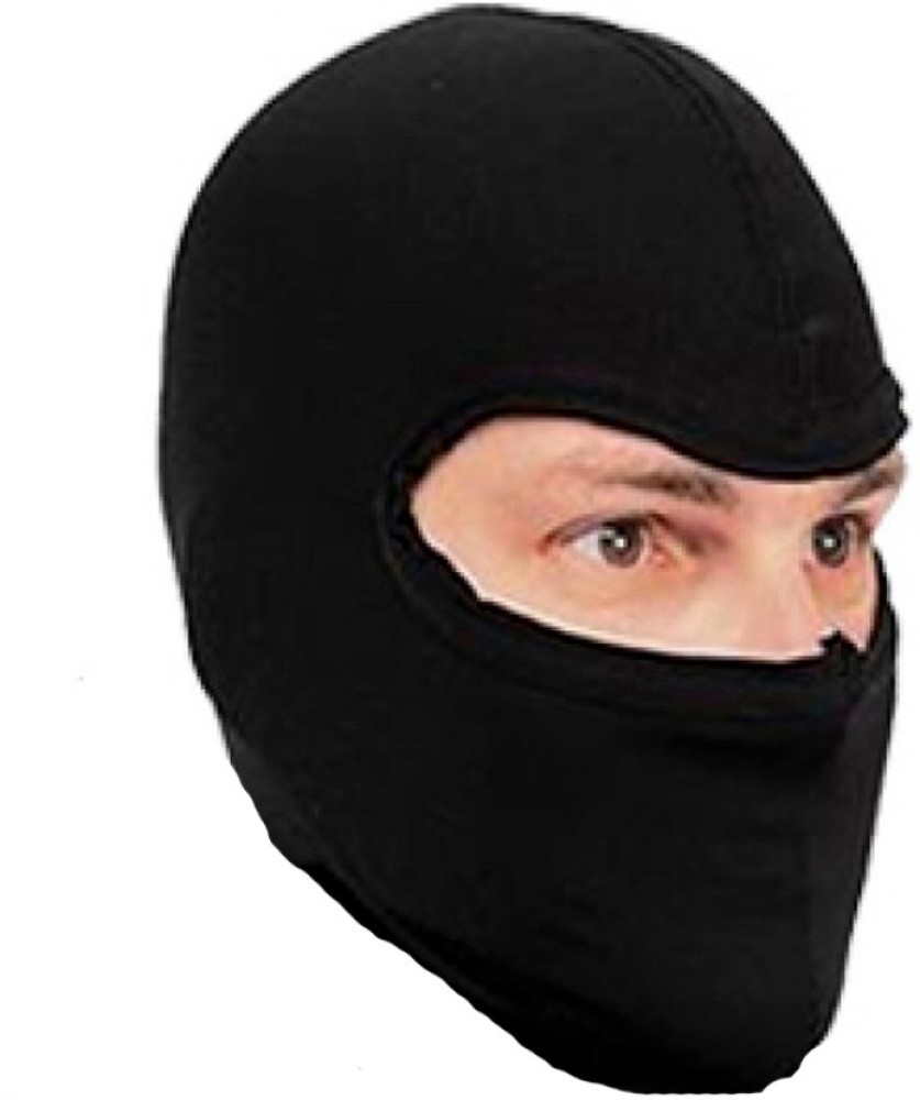 CapeShoppers Black Bike Face Mask for Men & Women Price in India