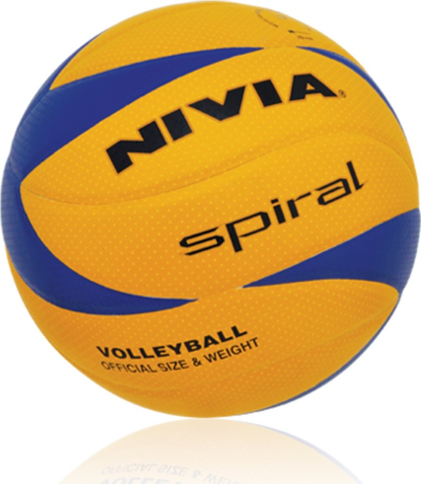 NIVIA Spiral PU Pasted Volleyball Size: Buy NIVIA Spiral PU Pasted  Volleyball Size: Online at Best Prices in India Volleyball 