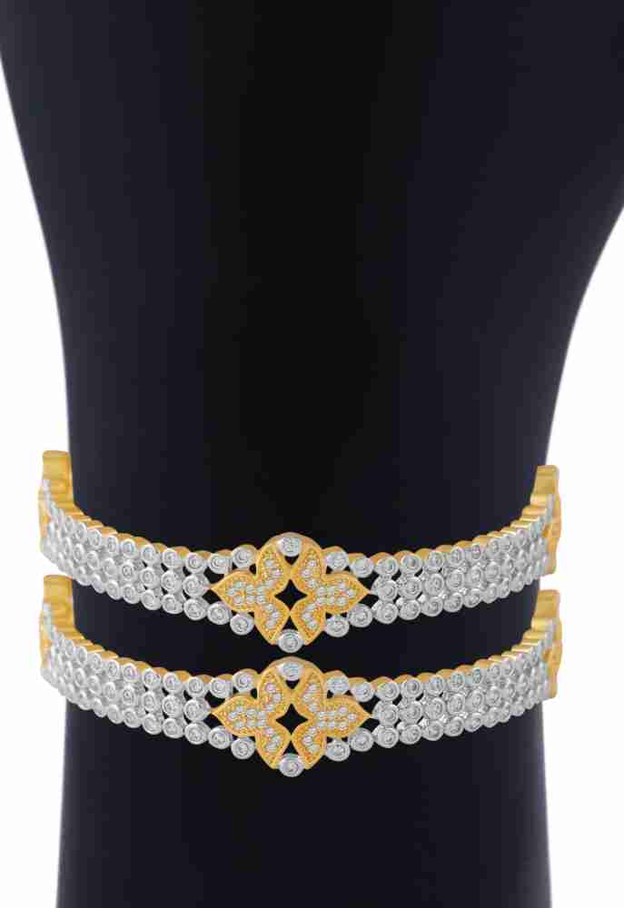 American diamond hot sale bangles flipkart