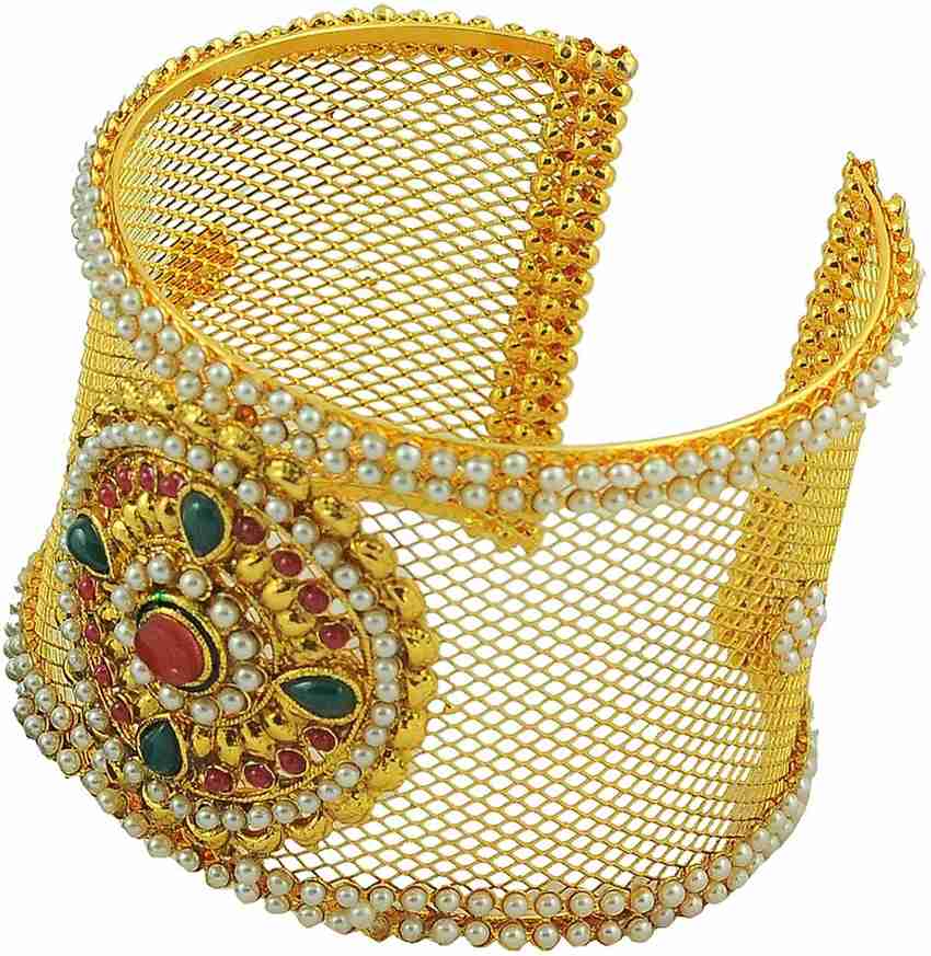 KALYANI COVERING Brass Copper Gold plated Kada Price in India