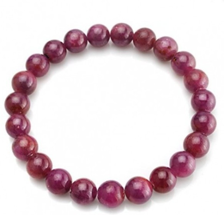 Ruby gemstone bracelet sales