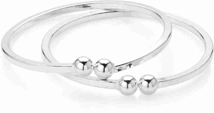 Silver kada for baby on sale girl price