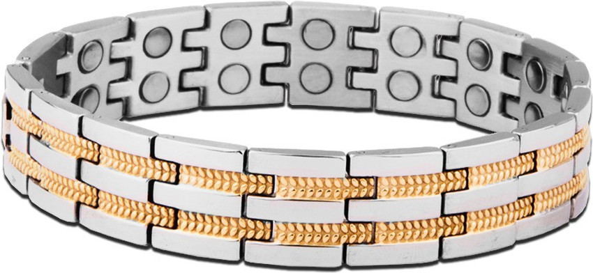 Aarogyam Energy Jewellery Stainless Steel Titanium Bracelet Price in India Buy Aarogyam Energy Jewellery Stainless Steel Titanium Bracelet Online at Best Prices in India Flipkart