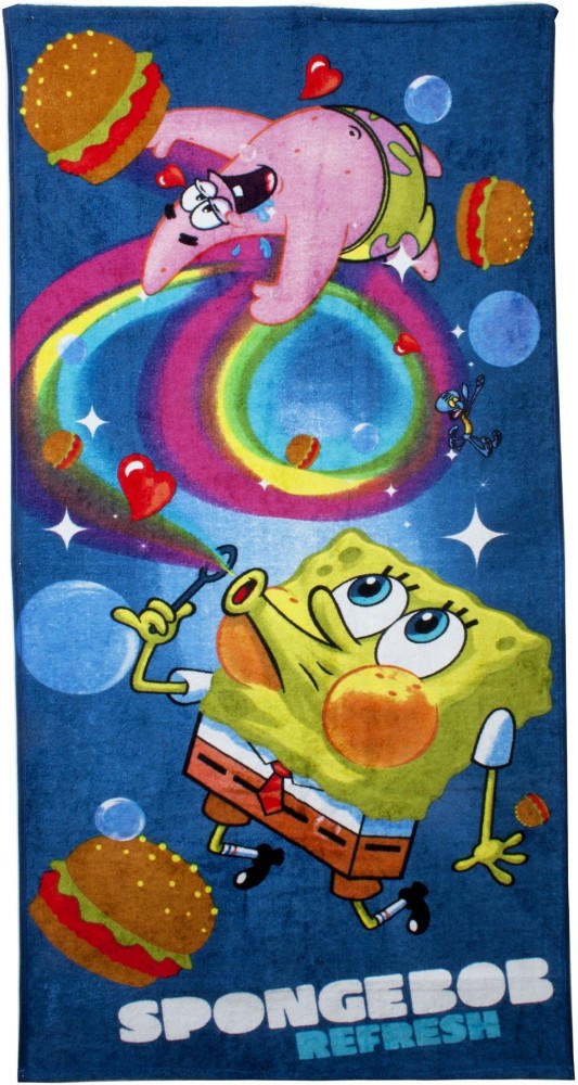 Spongebob discount bath towel