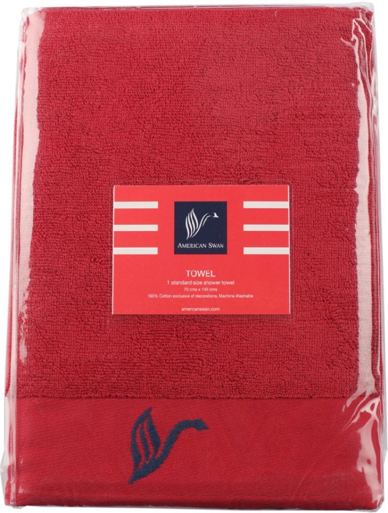STAMIO 425 GSM Cotton Bath Towels Combo 70 X 140 cm (Set of 2