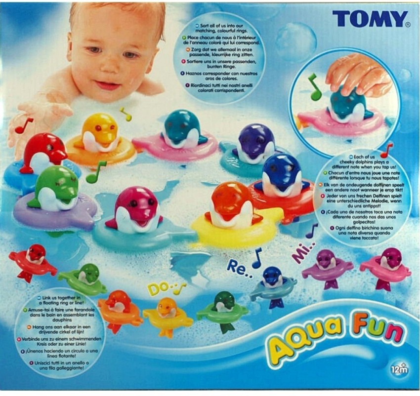 Tomy Doh Re Me Dolphins Bath Toy