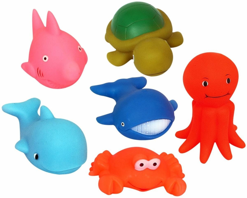 Sea animal bath toys hot sale