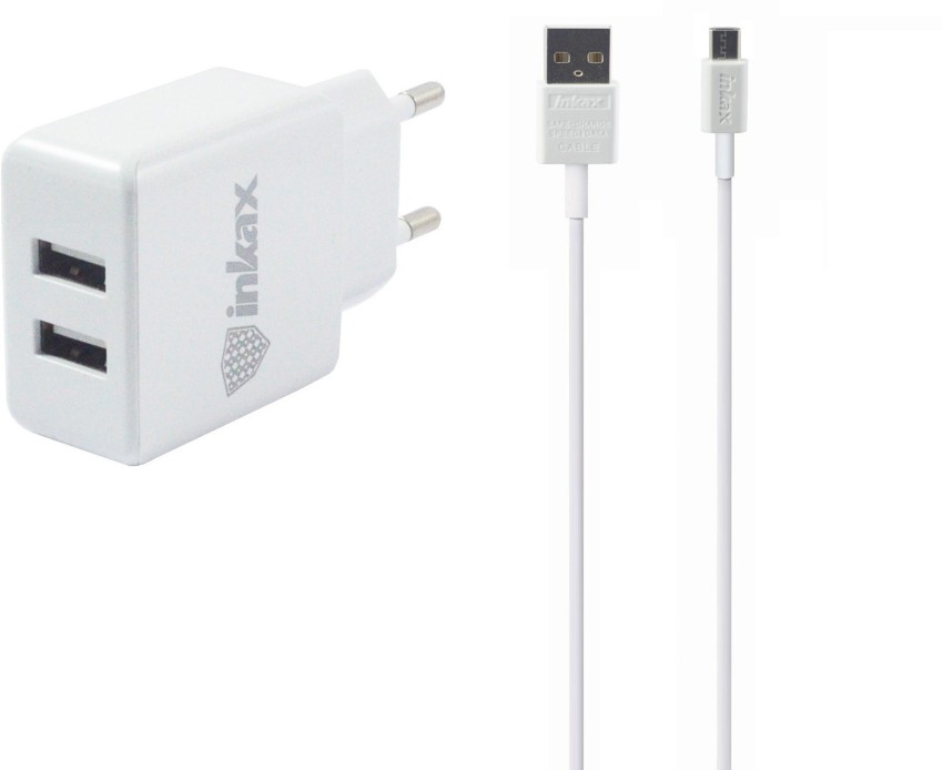 CHARGEUR INKAX CD 65 USB 2.4A + CÂBLE TYPE C