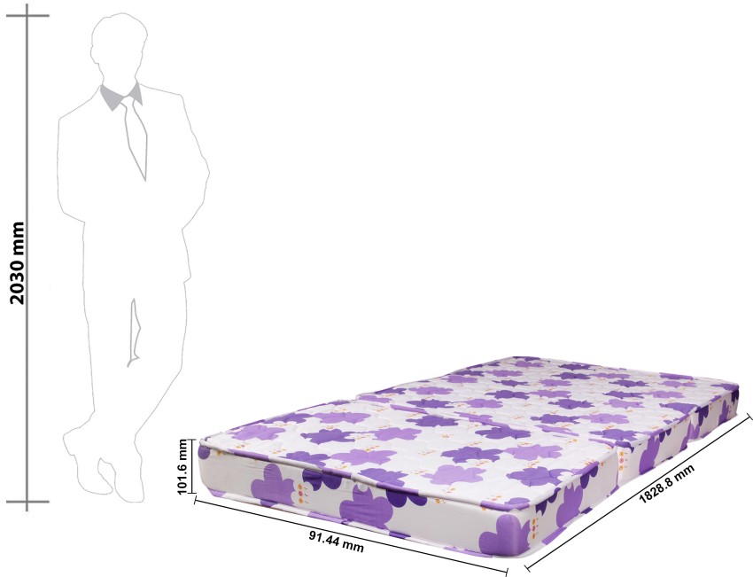 Foldable mattress kurlon sale