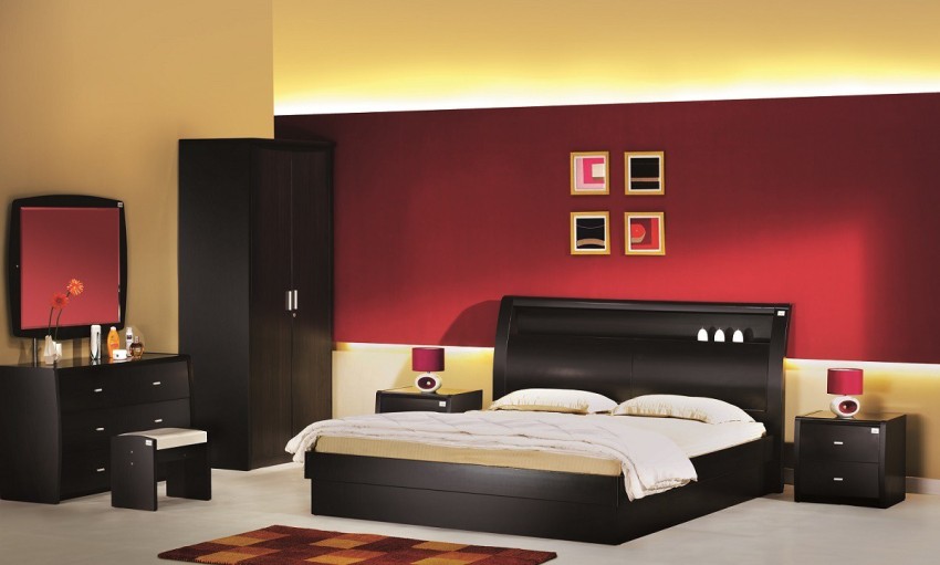 Godrej interio deals bedroom set price