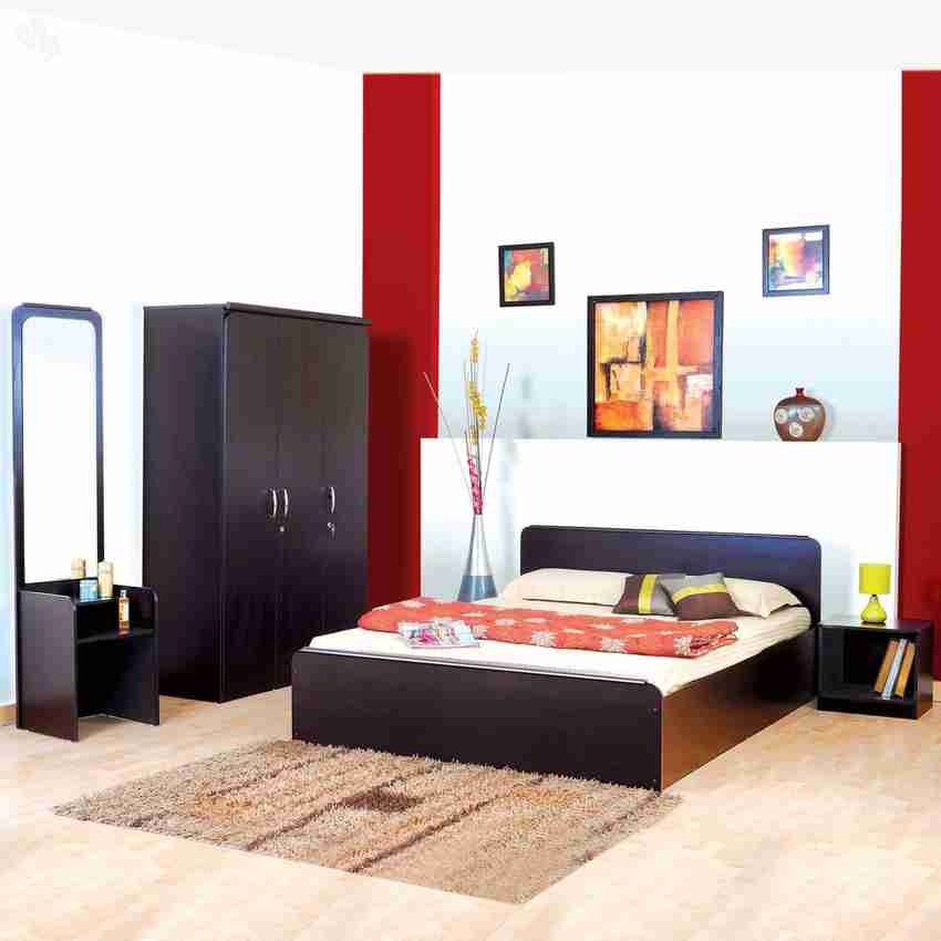 Style Spa Engineered Wood Bed Side Table Wardrobe Dressing