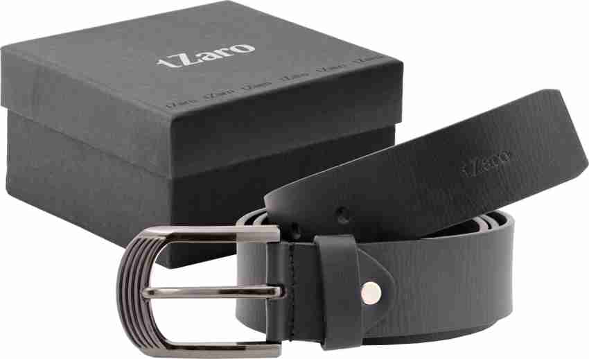 Buy tZaro Pure Leather Men's Formal Belt (Black) at