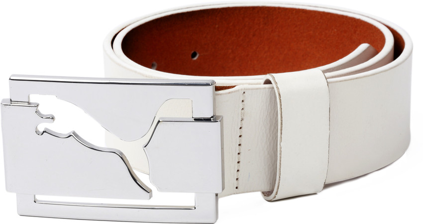 Puma white belt hotsell