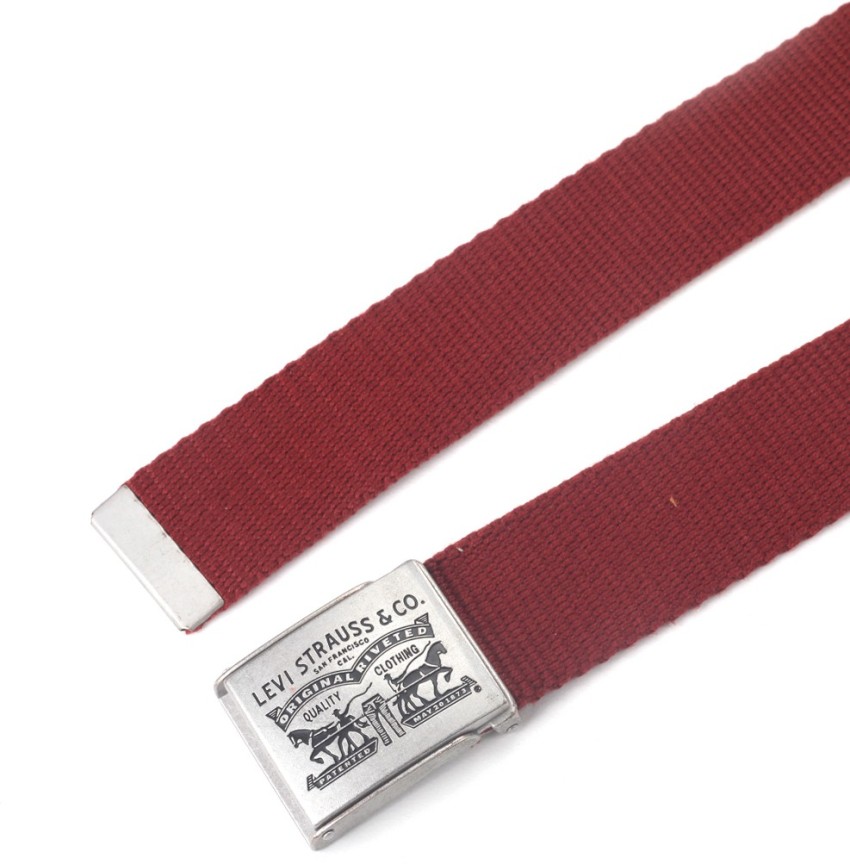 Levis canvas belt best sale