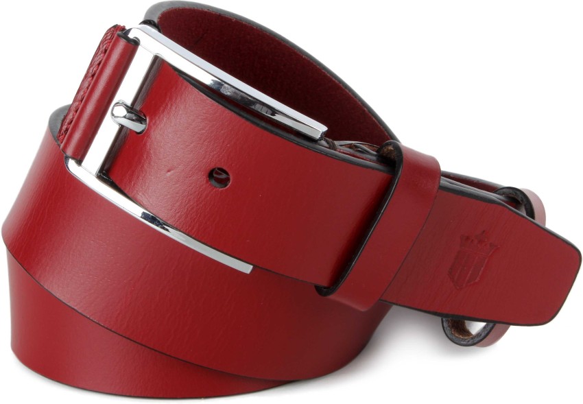 LOUIS PHILIPPE Women Casual Purple Genuine Leather Reversible Belt Purple -  Price in India