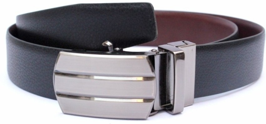 High Quality Brown Z Buckle Belts Brand Men Black Genuine Leather