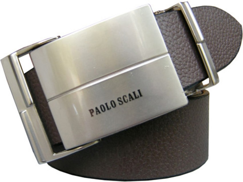 Paolo Scali Men Formal, Casual Brown, Black Genuine Leather