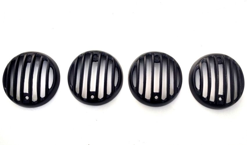 HMRA Power Matte Black Indicator grill cover for Royal Enfield Bullet Bike Headlight Grill Price in India Buy HMRA Power Matte Black Indicator grill cover for Royal Enfield Bullet Bike Headlight